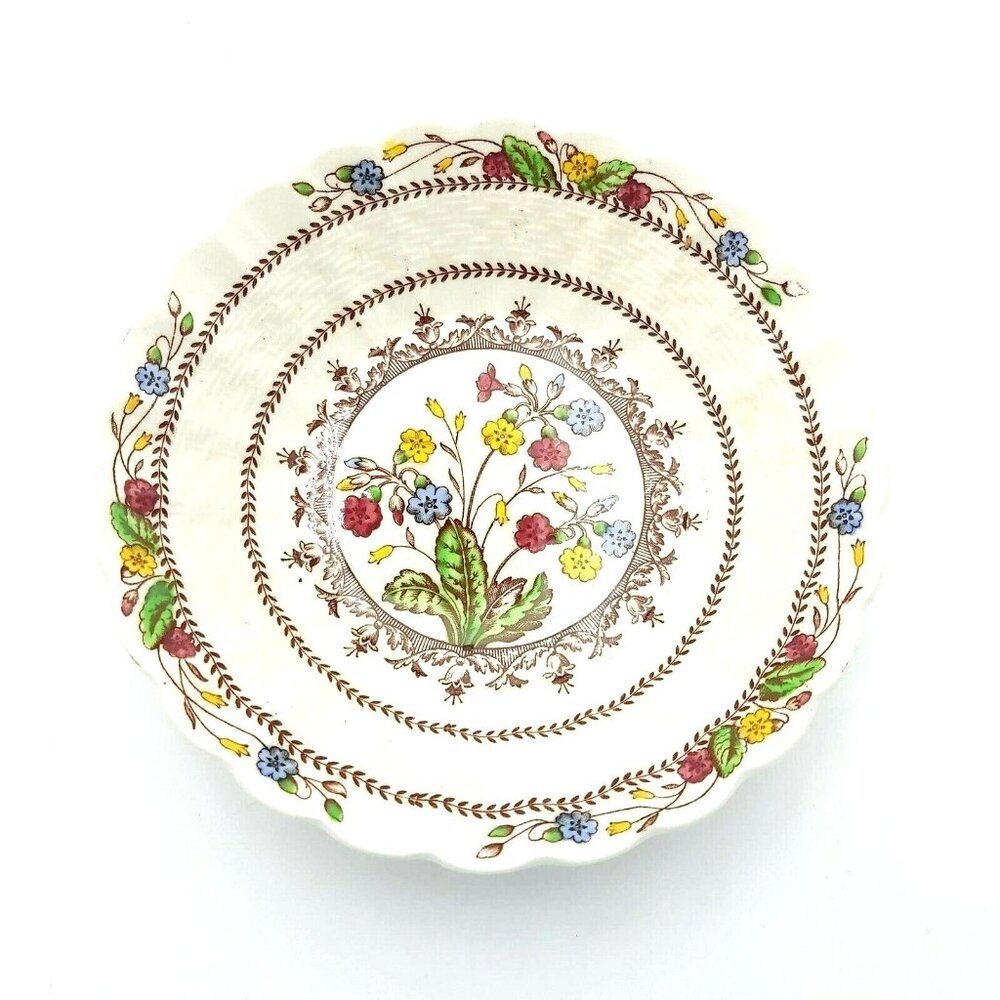 Copeland Spode Cowslip S 713 Fruit or Dessert Bowl 5.25 inches Set of 3 England